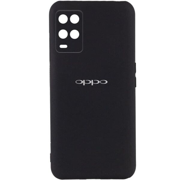 

Чехол Silicone Cover My Color Full Camera (A) для Oppo A54 4G Черный / Black