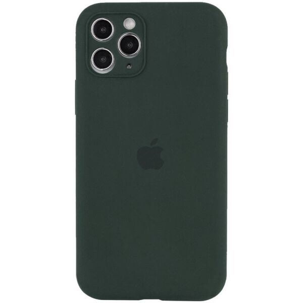

Чехол Silicone Case Full Camera Protective (AA) для Apple iPhone 12 Pro Max (6.7") Зеленый / Cactus