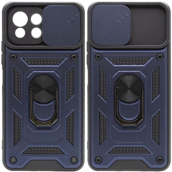 

Ударопрочный чехол Camshield Serge Ring for Magnet для Xiaomi Mi 11 Lite Синий