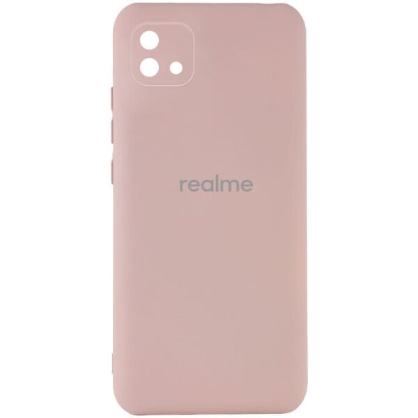 

Чехол Silicone Cover My Color Full Camera (A) для Realme C11 (2021) / C20 Розовый / Pink Sand