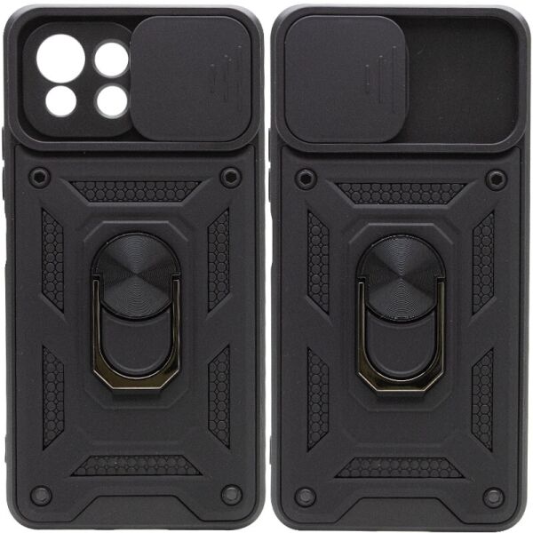 

Ударопрочный чехол Camshield Serge Ring for Magnet для Xiaomi Mi 11 Lite Черный