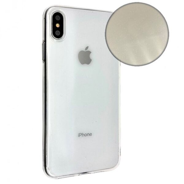 

TPU чехол Molan Cano Jelly Sparkle для Apple iPhone X / XS (5.8") Прозрачный