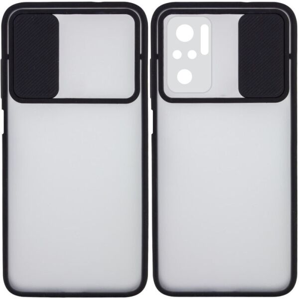 

Чехол Camshield mate TPU со шторкой для камеры для Xiaomi Redmi Note 10 / Note 10s Черный