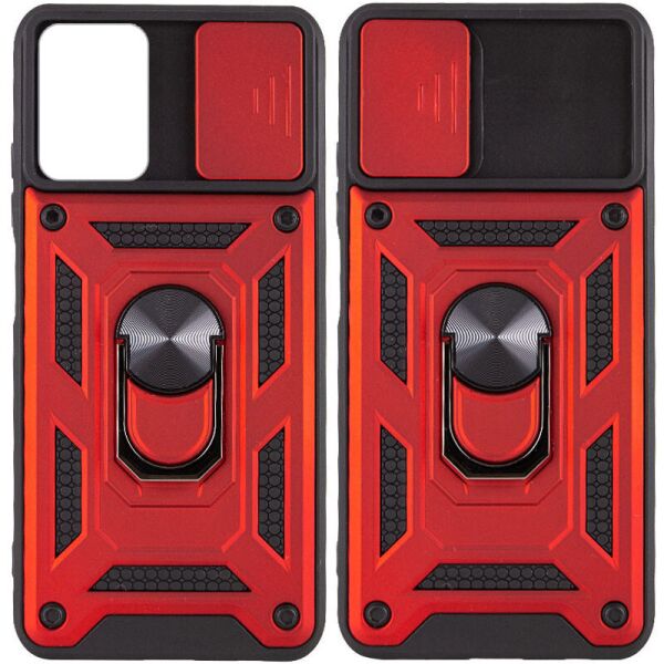 

Ударопрочный чехол Camshield Serge Ring for Magnet для Samsung Galaxy M52 Красный