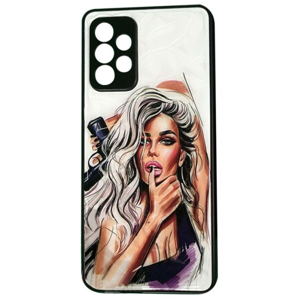 

TPU+PC чехол Prisma Ladies для Xiaomi Redmi Note 8T Purple