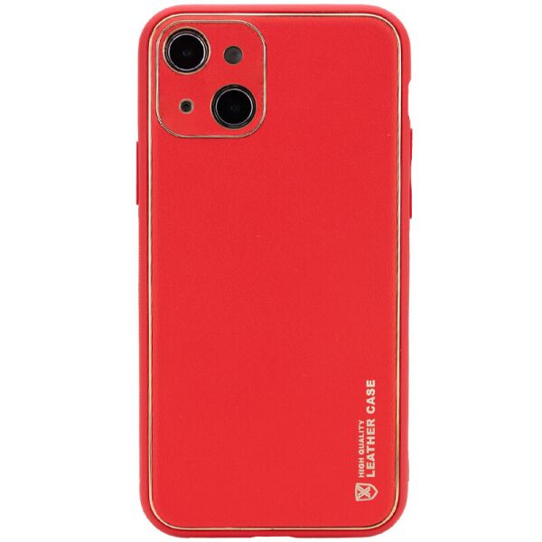 

Кожаный чехол Xshield для Apple iPhone 13 (6.1") Красный / Red