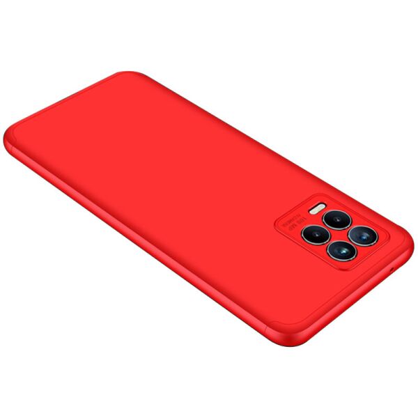 

Пластиковая накладка GKK LikGus 360 градусов (opp) для Realme 8 / 8 Pro Красный