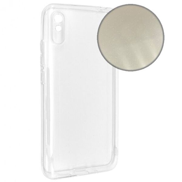 

TPU чехол Molan Cano Jelly Sparkle для Xiaomi Redmi 9A Прозрачный