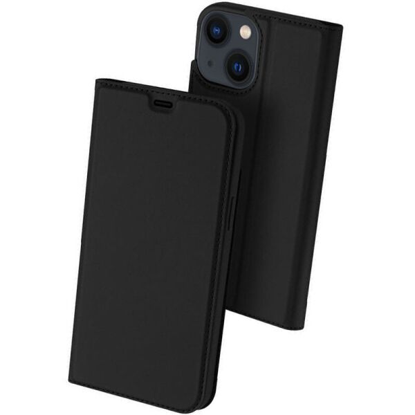

Чехол-книжка Dux Ducis с карманом для визиток для Apple iPhone 13 (6.1") Черный