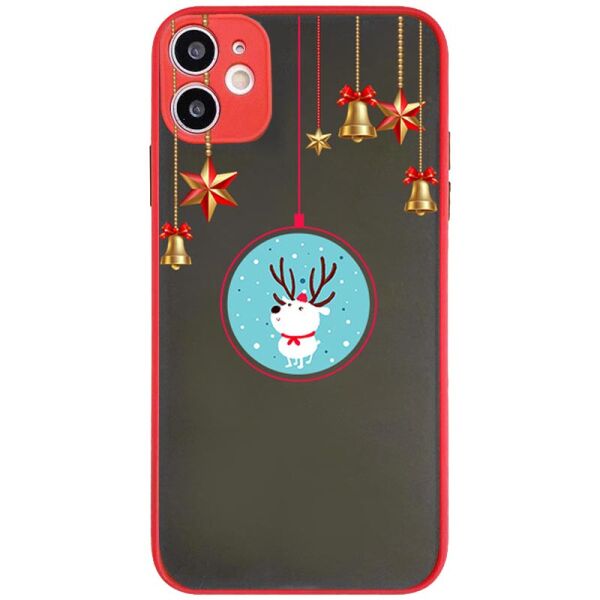 

TPU+PC чехол Christmas time для Apple iPhone 13 Pro Max (6.7") Оленёнок