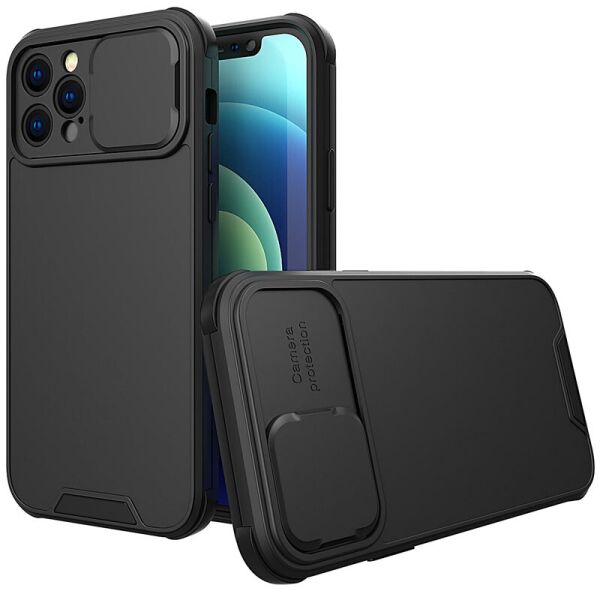 

TPU+PC чехол Lens series для Xiaomi Redmi Note 10 Pro / 10 Pro Max Черный