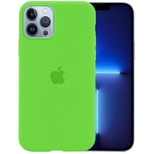 

Чехол Silicone Case Full Protective (AA) для Apple iPhone 13 Pro (6.1") Зеленый / Green
