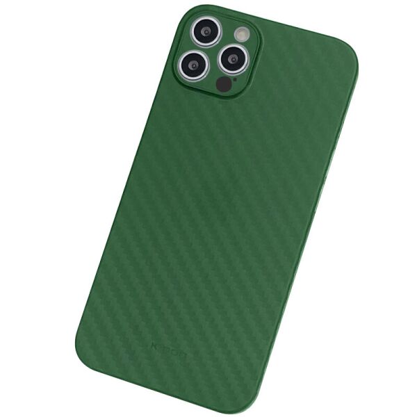 

Чехол K-DOO Air carbon Series для Apple iPhone 13 Pro Max (6.7") Green