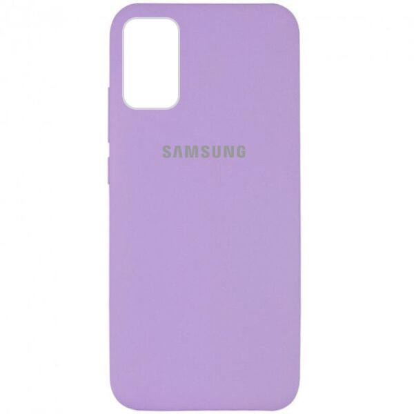 

Чехол Silicone Cover Full Protective (AA) для Samsung Galaxy A03s Сиреневый / Lilac