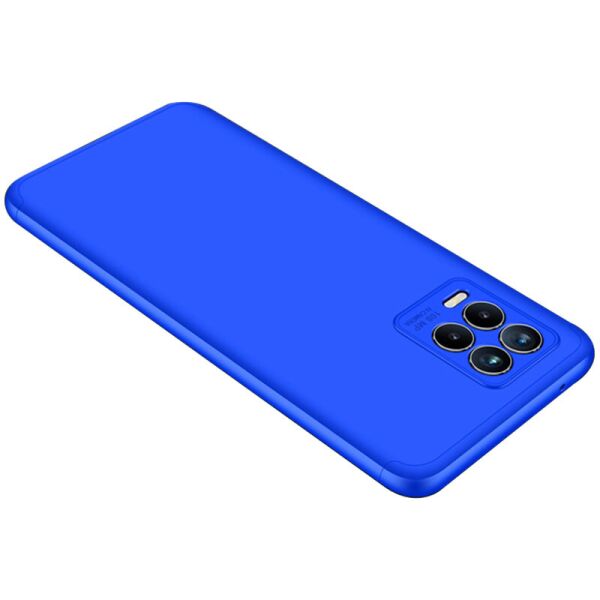 

Пластиковая накладка GKK LikGus 360 градусов (opp) для Realme 8/8 Pro Синий