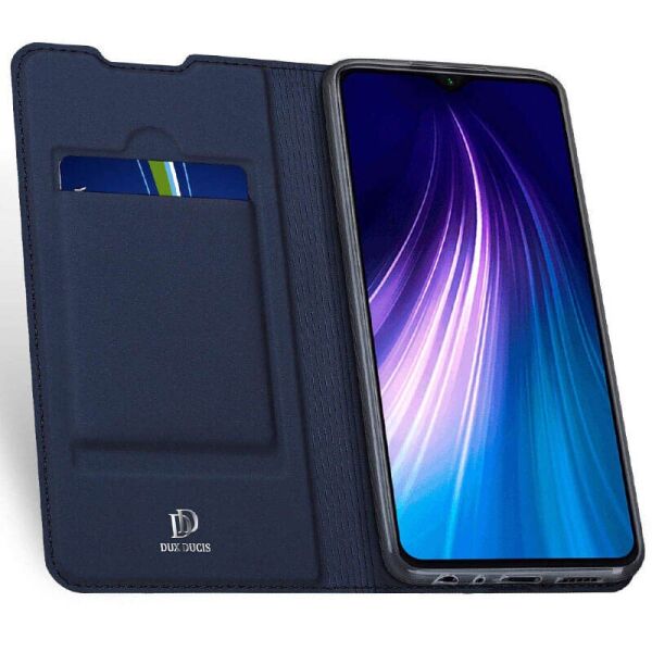 

Чехол-книжка Dux Ducis с карманом для визиток для Samsung Galaxy M52 Синий