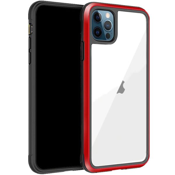 

Чехол PC+TPU+Metal K-DOO Ares для Apple iPhone 13 Pro (6.1") Красный
