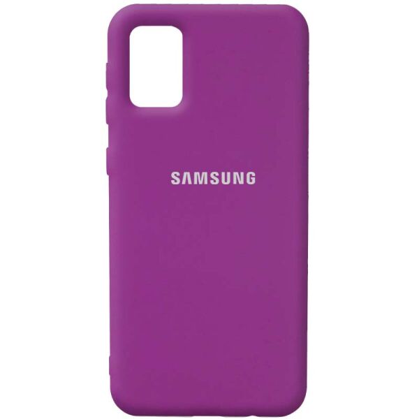 

Чехол Silicone Cover Full Protective (AA) для Samsung Galaxy A03s Фиолетовый / Grape