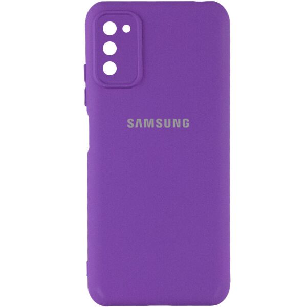 

Чехол Silicone Cover My Color Full Camera (A) для Samsung Galaxy A03s Фиолетовый / Purple