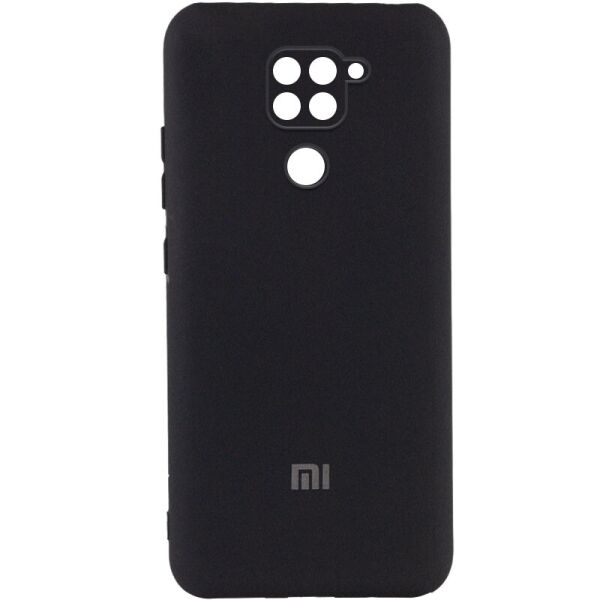 

Чехол Silicone Cover My Color Full Camera (A) для Xiaomi Redmi Note 9 / Redmi 10X Черный / Black