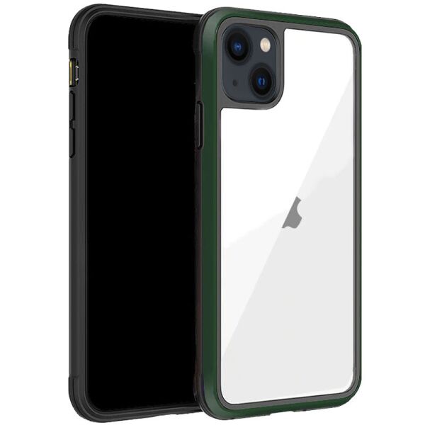 

Чехол PC+TPU+Metal K-DOO Ares для Apple iPhone 13 (6.1") Зеленый
