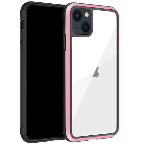 

Чехол PC+TPU+Metal K-DOO Ares для Apple iPhone 13 (6.1") Розовый
