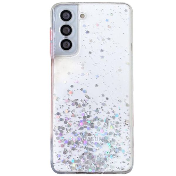 

TPU чехол Spangle star с защитой камеры для Samsung Galaxy A50 (A505F) / A50s / A30s Прозрачный