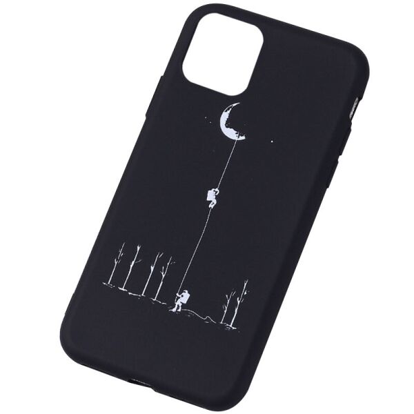 

TPU чехол Space black для Apple iPhone 11 Pro (5.8") Лунный канат