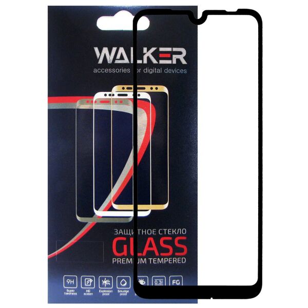 

Защитное стекло Walker 3D Full Glue для Xiaomi Redmi 7/Y3 Black