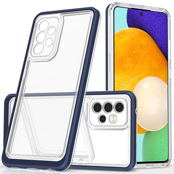 

TPU+PC чехол Clear 360 для Samsung Galaxy A32 4G Синий
