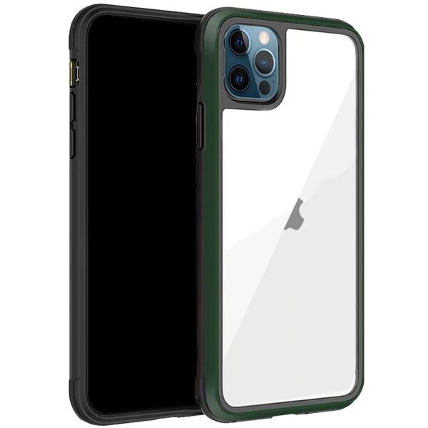 

Чехол PC+TPU+Metal K-DOO Ares для Apple iPhone 13 Pro Max (6.7") Зеленый