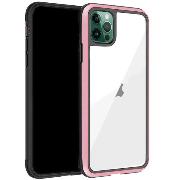 

Чехол PC+TPU+Metal K-DOO Ares для Apple iPhone 13 Pro Max (6.7") Розовый
