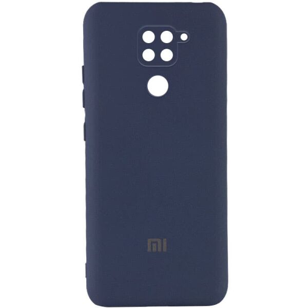 

Чехол Silicone Cover My Color Full Camera (A) для Xiaomi Redmi Note 9 / Redmi 10X Синий / Midnight blue