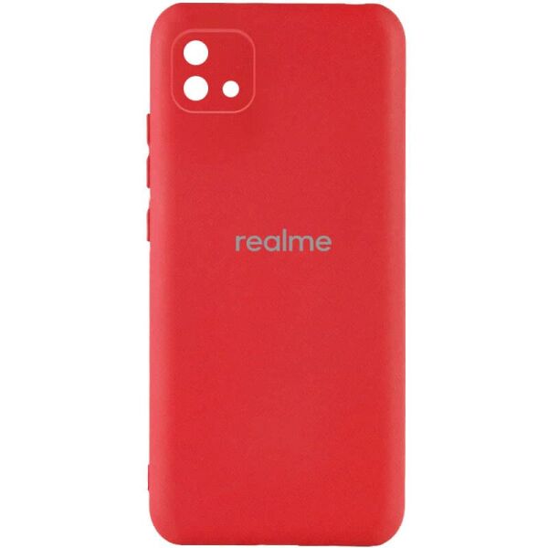 

Чехол Silicone Cover My Color Full Camera (A) для Realme C11 (2021) / C20 Красный / Red