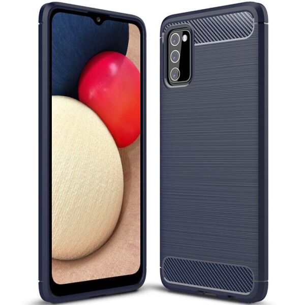 

TPU чехол Slim Series для Samsung Galaxy A03s Синий