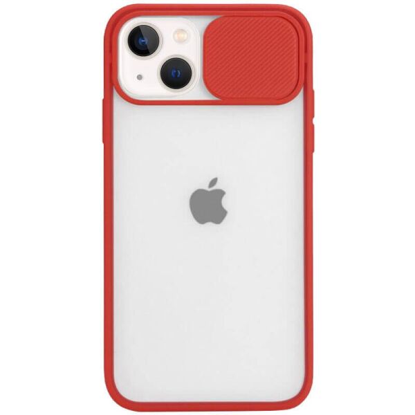 

Чехол Camshield mate TPU со шторкой для камеры для Apple iPhone 13 (6.1") Красный