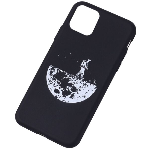 

TPU чехол Space black для Apple iPhone 13 Pro (6.1") Лунная дорога