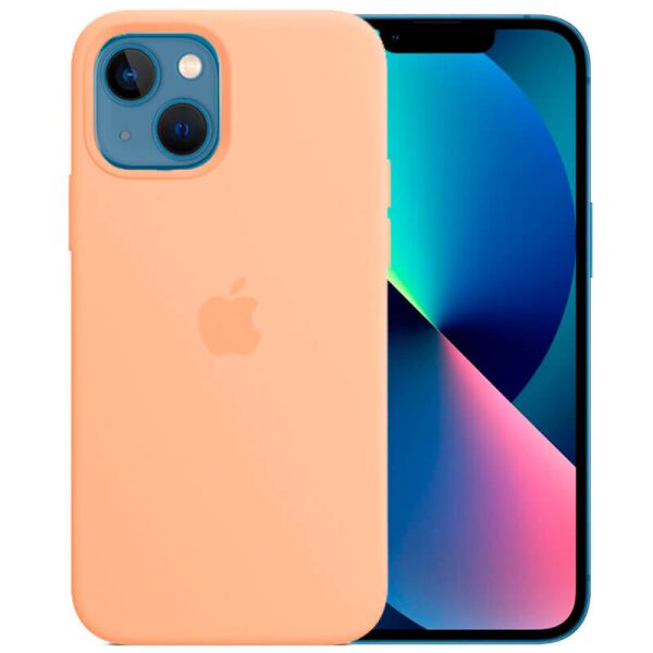 

Чехол Silicone Case Full Protective (AA) для Apple iPhone 13 (6.1") Оранжевый / Cantaloupe