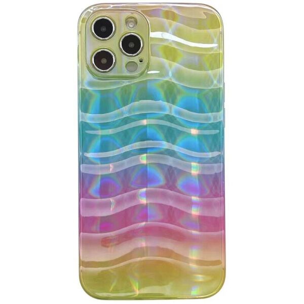 

TPU чехол Wave Gradient для Apple iPhone 13 Pro (6.1") Rainbow