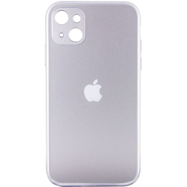

TPU+Glass чехол Matte Candy Full camera для Apple iPhone 13 mini (5.4") Белый