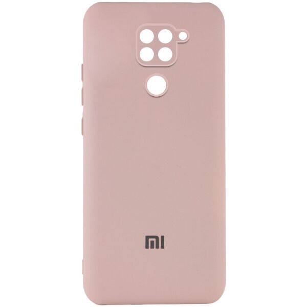 

Чехол Silicone Cover My Color Full Camera (A) для Xiaomi Redmi Note 9 / Redmi 10X Розовый / Pink Sand