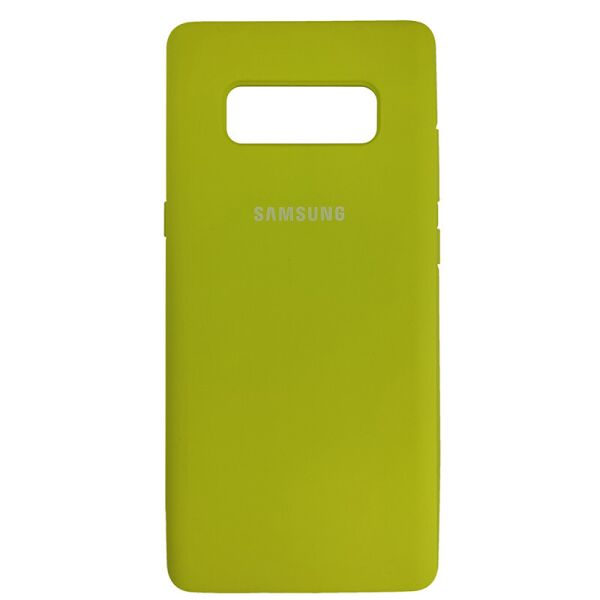 

Чехол Silicone Case for Samsung Note 8 Sun Yellow