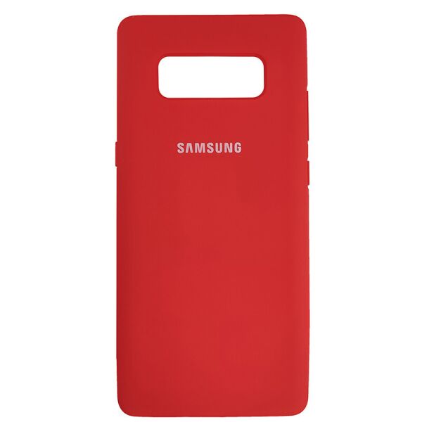 

Чехол Silicone Case for Samsung Note 8 Red