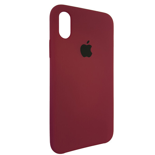 

Чехол Copy Silicone Case iPhone X/XS Bordo