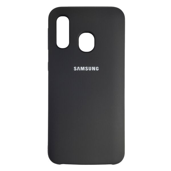 

Чехол Silicone Case for Samsung A30 Black