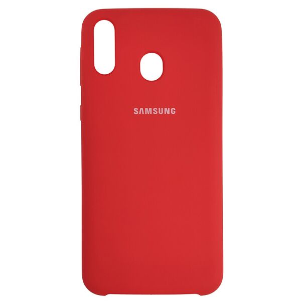 

Чехол Silicone Case for Samsung M20 Red