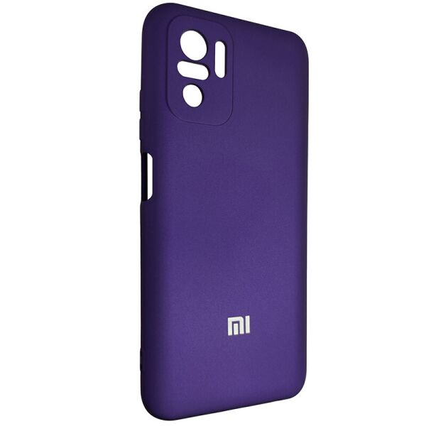 

Чехол Silicone Case for Xiaomi Redmi Note 10 Purple