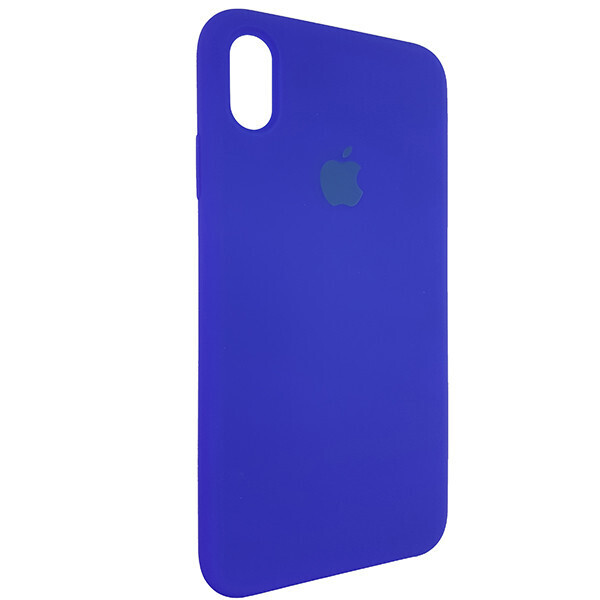 Чехол Copy Silicone Case iPhone XS Max Blue