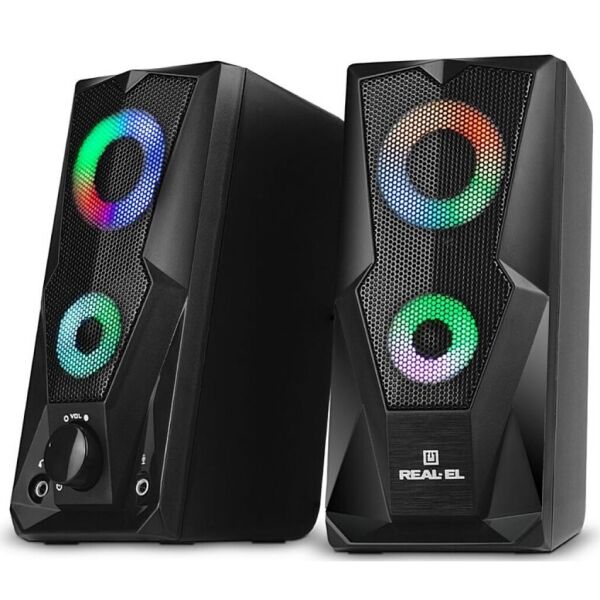 

Акустическая система REAL-EL S-111 USB Black