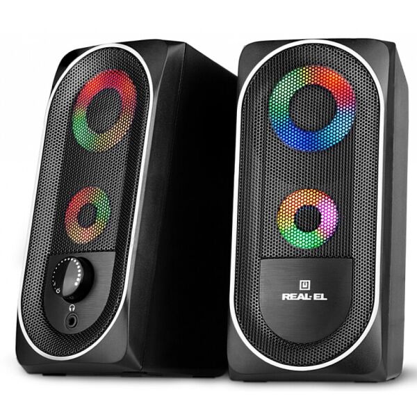 

Акустическая система REAL-EL S-110 USB Black